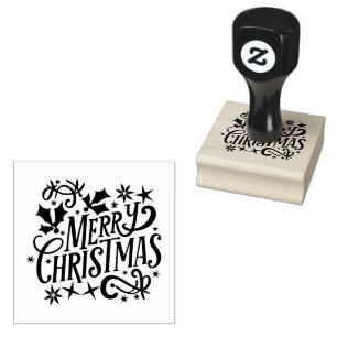 the Christmas Rubber Stamp
