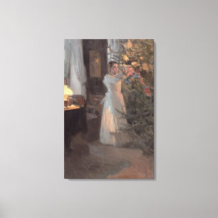 The Christmas Tree, 1910 Canvas Print