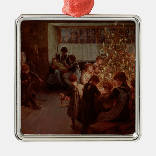 The Christmas Tree, 1911 Metal Tree Decoration (Front)
