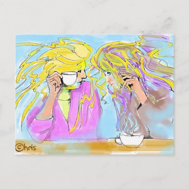 The Chronicles of an American Boudica Postcard (Front)