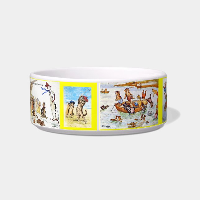 "The Chronicles of Catty Wampus" Bowl (Back)