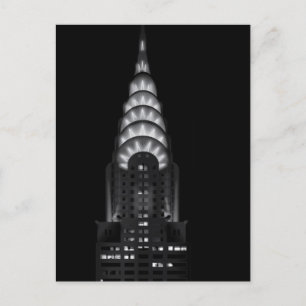 The Chrysler building postcard