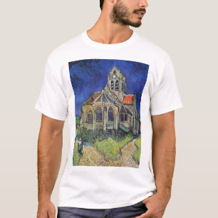 The Church at Auvers 1890 by Vincent van Gogh T-Shirt