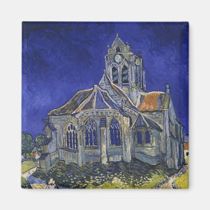 The Church at Auvers by Vincent van Gogh Magnet