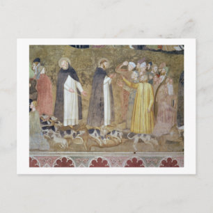 The Church Militant and Triumphant, detail of the Postcard