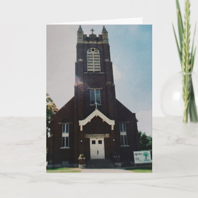 "The Church Of Saint Michael" Easter Card (Front)