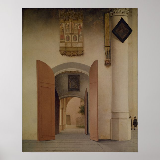 The Church of St. Laurens, Alkmaar, 1661 Poster (Front)