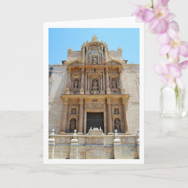 The Church of the Assumption of Our Lady, Lliria Card (Orchid)