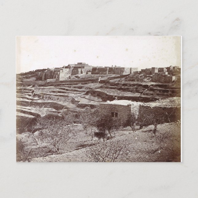 The Church of the Nativity in Bethlehem Postcard (Front)