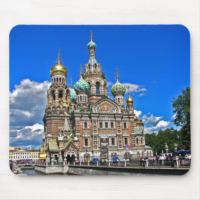 The Church on the Spilled Blood Mouse Pad (Front)