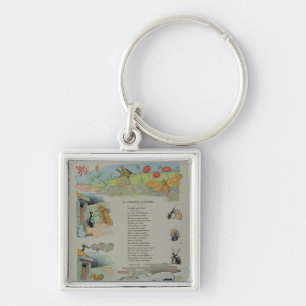 The Cicada and the Ant from the Fables Key Ring