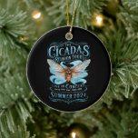 The Cicada Reunion U.S Tour 2024 Cicada Concert  Ceramic Tree Decoration<br><div class="desc">The Cicada Reunion U.S Tour 2024 Cicada Concert Fest Lover</div>