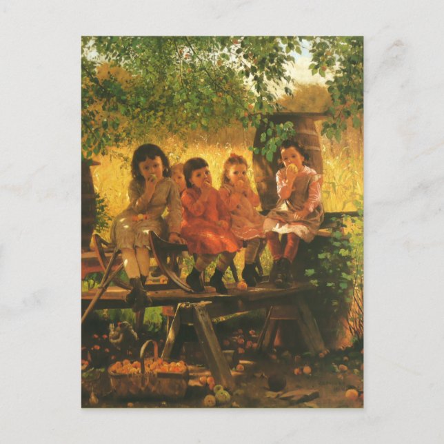 The Cider Mill  1880 Postcard (Front)