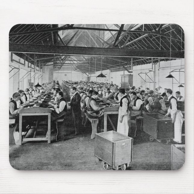 The cigar manufacturing departments mouse pad (Front)