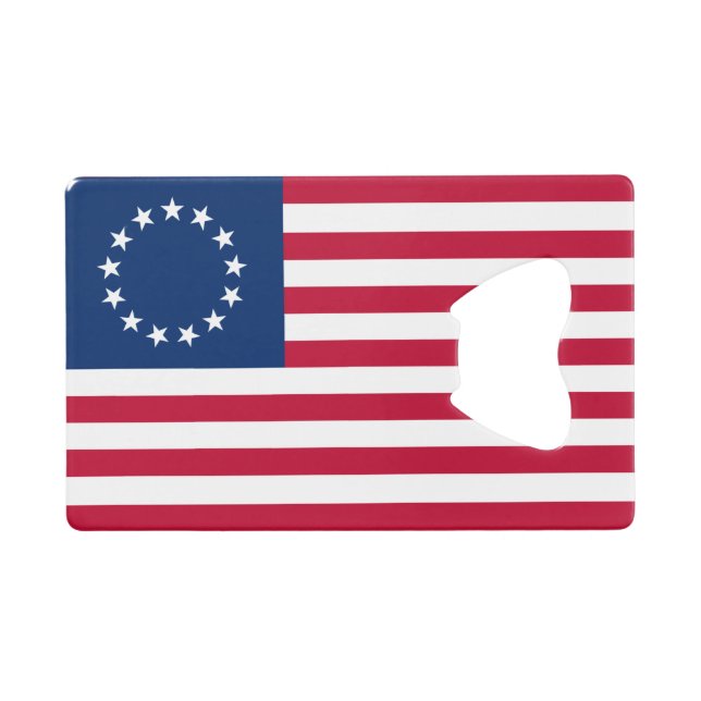 The Circle of Stars, American Flag by Betsy Ross (Front (Horizontal))