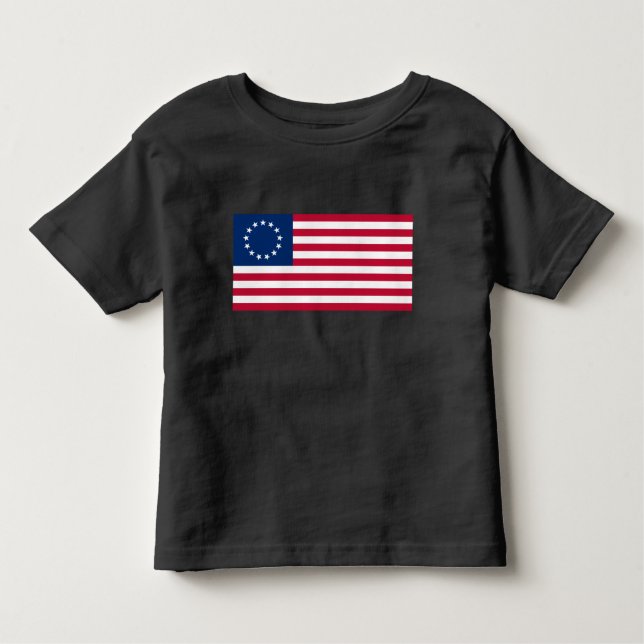 The Circle of Stars, American Flag by Betsy Ross Toddler T-Shirt (Front)