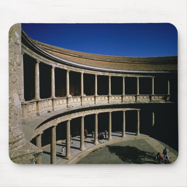 The Circular Courtyard of the Palace of Charles Mouse Pad (Front)