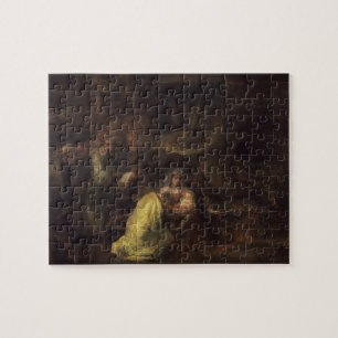 The Circumcision, 1661 (oil on canvas) Jigsaw Puzzle