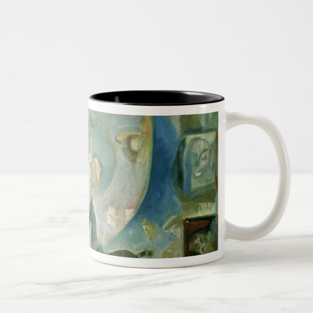 The Circus, c.1910 Two-Tone Coffee Mug (Right)