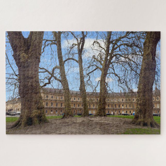 The Circus, City of Bath. Jigsaw Puzzle (Horizontal)