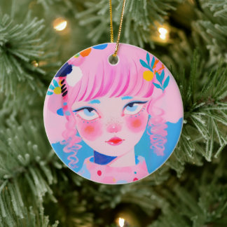The Circus Clown Ceramic Tree Decoration