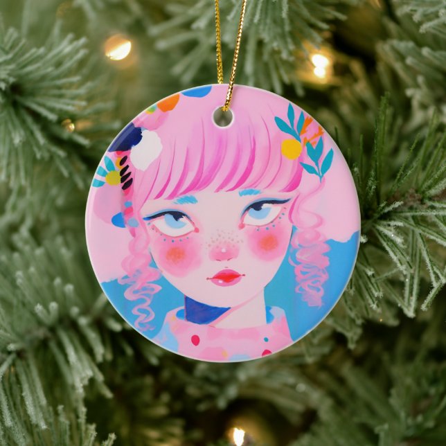 The Circus Clown Ceramic Tree Decoration (Tree)