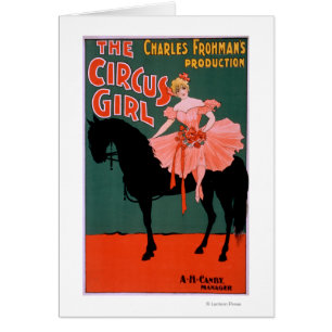 The Circus Girl - Woman on Horse Theatrical