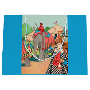 The circus is coming to town large gift bag