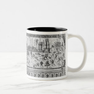 The Circus Maximus in Rome, c.1600 Two-Tone Coffee Mug