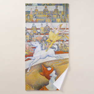 The Circus, Seurat Bath Towel