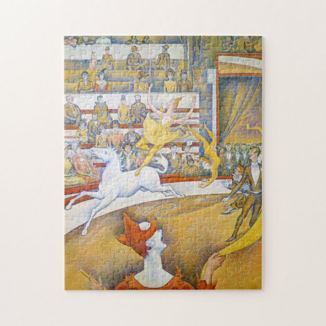 The Circus, Seurat Jigsaw Puzzle (Vertical)