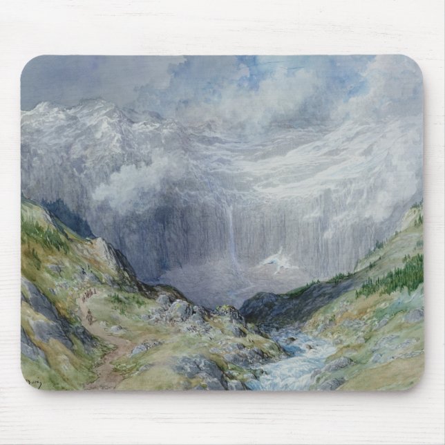 The Cirque at Gavarnie, 1882 Mouse Pad (Front)