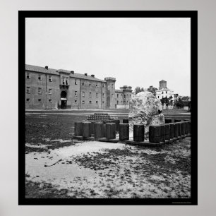 The Citadel in Charleston, SC 1865 Poster