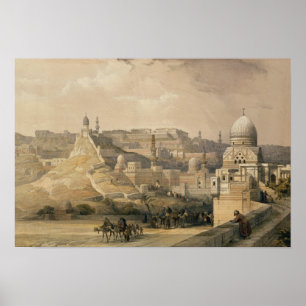 The Citadel of Cairo, from "Egypt and Nubia" Poster