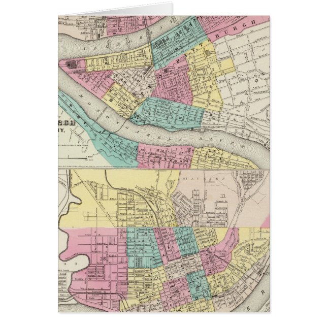 The Cities Of Pittsburgh Allegheny Cincinnati (Front)