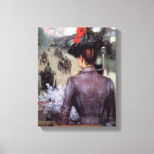 The City Atlas Canvas Print