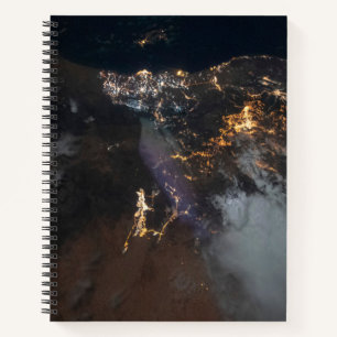 The City Lights Of Jazan And Its Suburbs Notebook