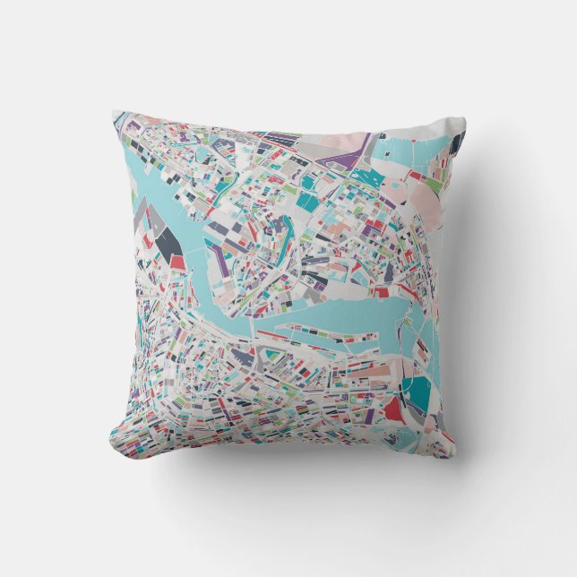 The City of Amsterdam Cushion (Front)