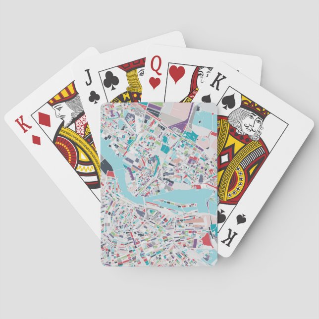 The City of Amsterdam Playing Cards (Back)