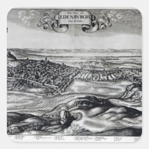 The City of Edinburgh from the South Square Sticker