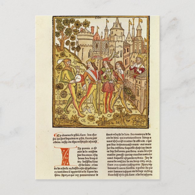 The City of God and the City of This Century Postcard (Front)