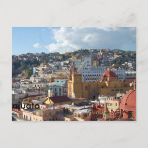 The city of Guanajuato Postcard