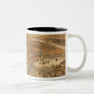 The City of New York, 18 Two-Tone Coffee Mug