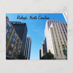 THE CITY OF RALEIGH, N.C. postcard