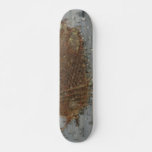 The City of San Francisco California from 1878 Skateboard