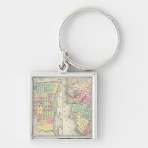 The City Of Savannah Georgia Key Ring