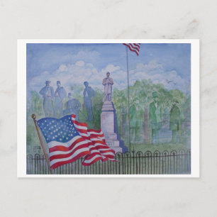 The Civil War Monument in Wilton, Iowa Postcard