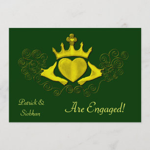 The Claddagh (Gold) Invitation