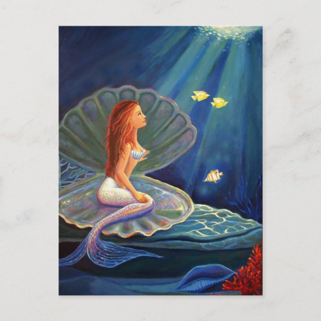 The Clamshell Mermaid - Postcard (Front)