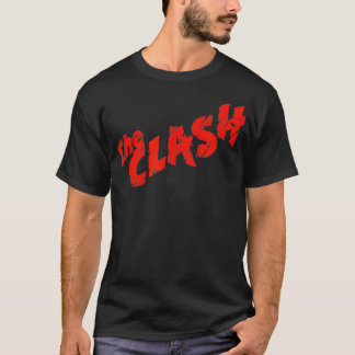The Clash u2013 Scratched Red Logo T-Shirt